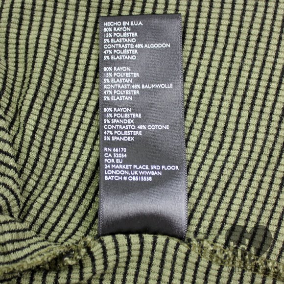 SILENCE + NOISE Striped Racerback Romper - Picture 8 of 8